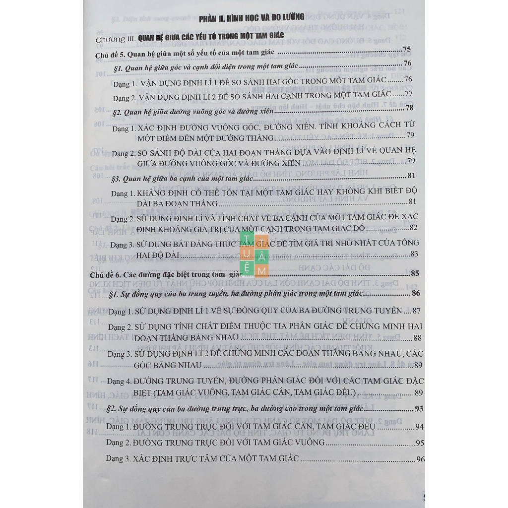 Sách - Các dạng toán và phương pháp giải Toán 7