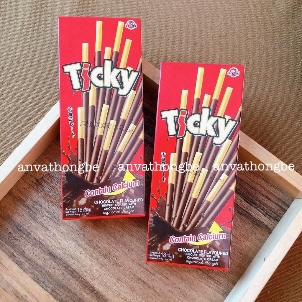 Bánh que Ticky Thái Lan đủ vị  - Ăn vặt Hồng Bé