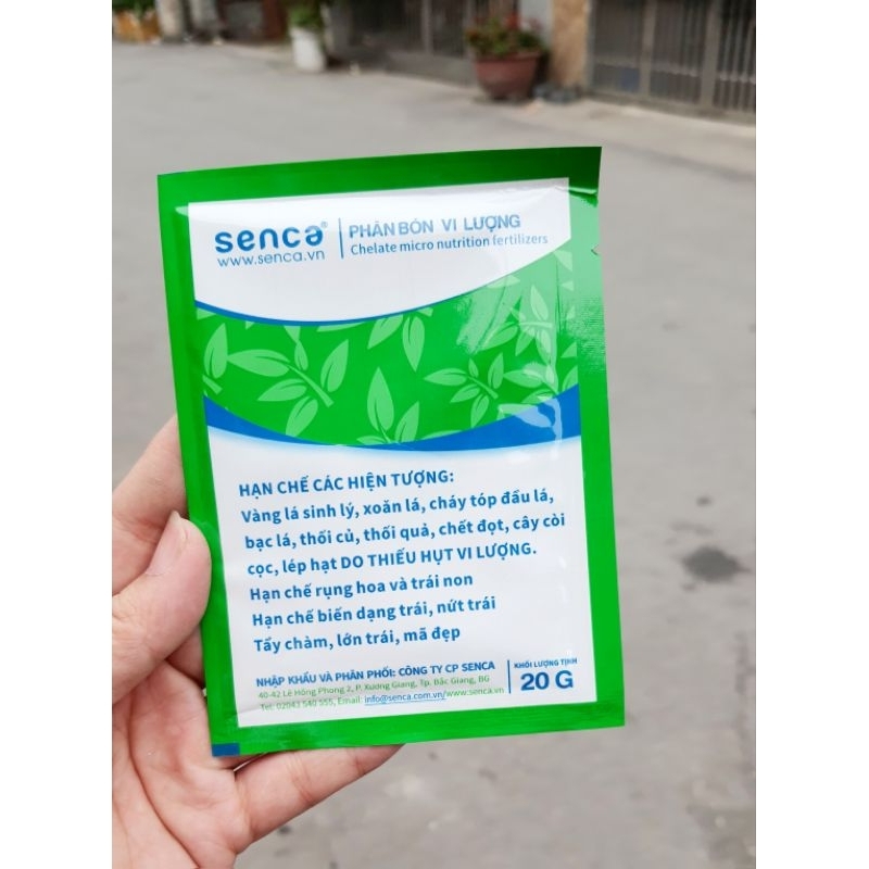 Phân bón Vi lượng Senca Micro - Cung cấp siêu dưỡng chất cho cây