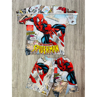 Bộ cộc thun lạnh cao cấp Spiderman