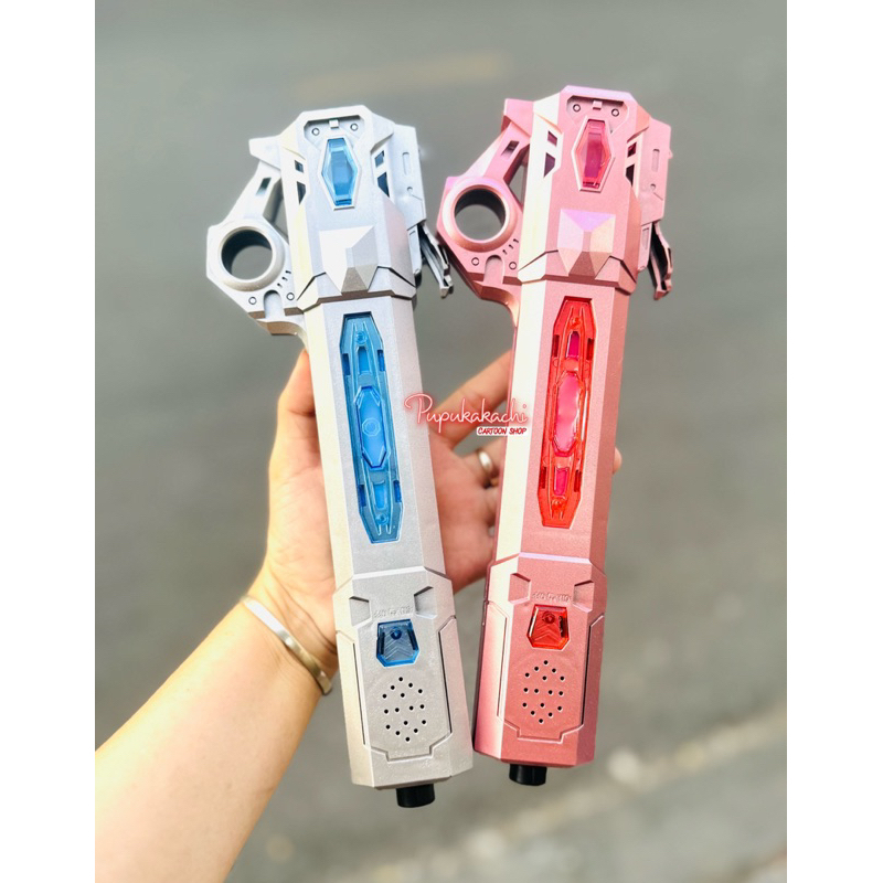 Kiếm Lazer Ánh Sáng Phiên Bản Mới Lightsaber Ghép Đôi Sạc Pin TypeC Mix Màu Cháy Phố