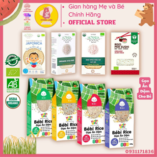 Các Loại Gạo Ăn Dặm Hữu Cơ Cho Bé Happy Bebi Rice - Gạo Nhật Japonica