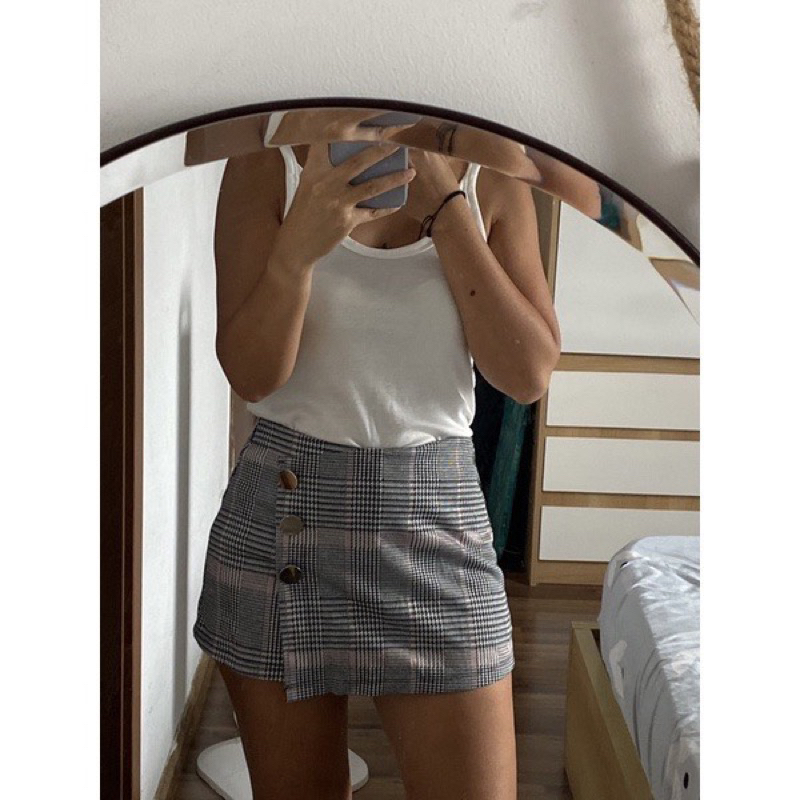 Quần shorts giả váy chất dạ mỏng sale