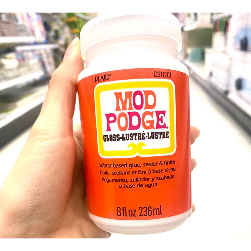 Keo bóng bề mặt Mod Podge cho resin và nhiều chất liệu khác
