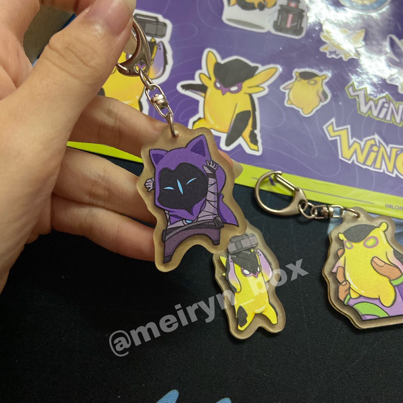 Móc khoá Wingman - Gekko - VALORANT - Meiryn Box