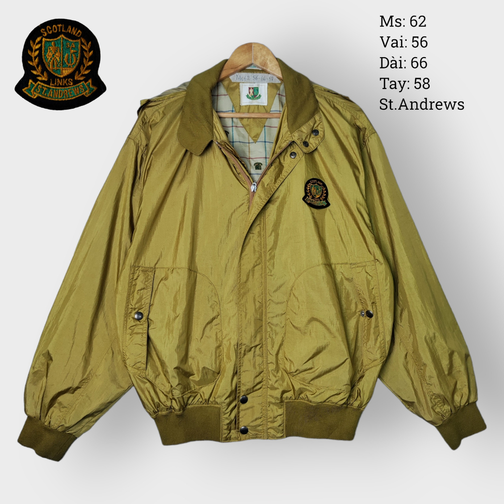 Áo khoác gió secondhand - Windbreaker jacket 2nd  - loại 1
