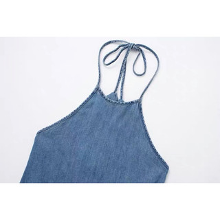 Váy Yếm Jean Hở Lưng