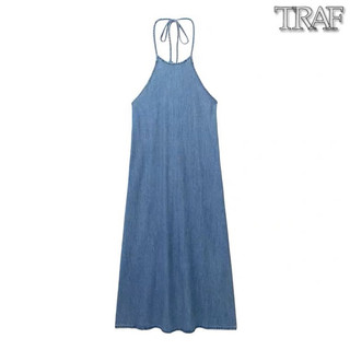 Váy Yếm Jean Hở Lưng