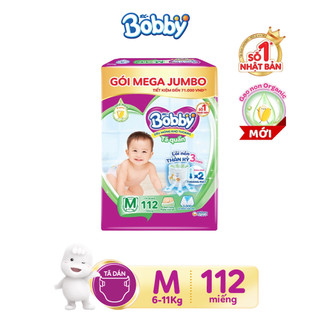 🌈TÃ QUẦN BOBBY GÓI MEGA JUMBO SIZE M112/M112+12 MIẾNG
