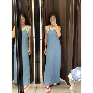 Váy Yếm Jean Hở Lưng