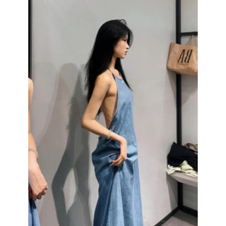 Váy Yếm Jean Hở Lưng
