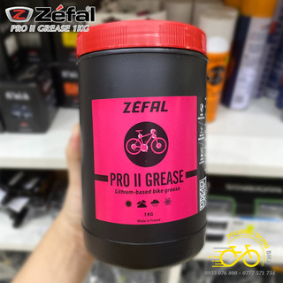 Hũ 1kg - mỡ bò bôi trơn chịu nhiệt xe đạp zefal pro ii grease 1kg