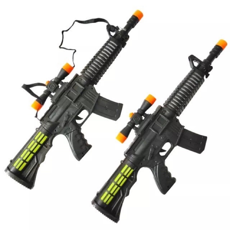 Đồ Chơi Súng Chạy Pin Có Đèn Có Nhạc Loại To Đẹp - Đồ Chơi Cho Bé Trai - LoiChoi Kids