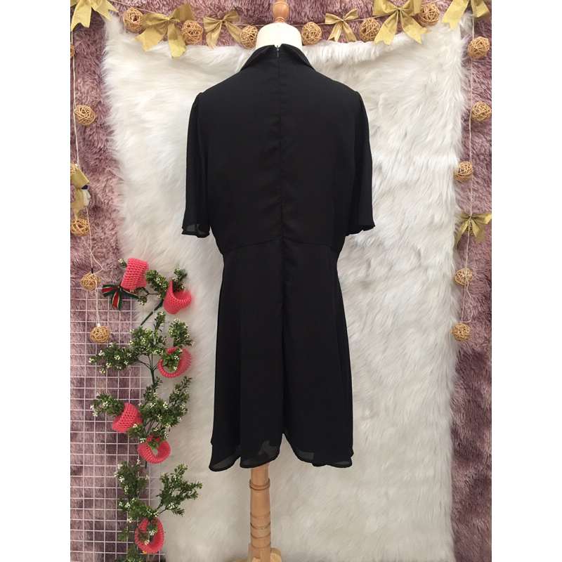 Váy Đầm Voan Hàn Quốc 2 hand-hiệu RIRLnCO- Size M