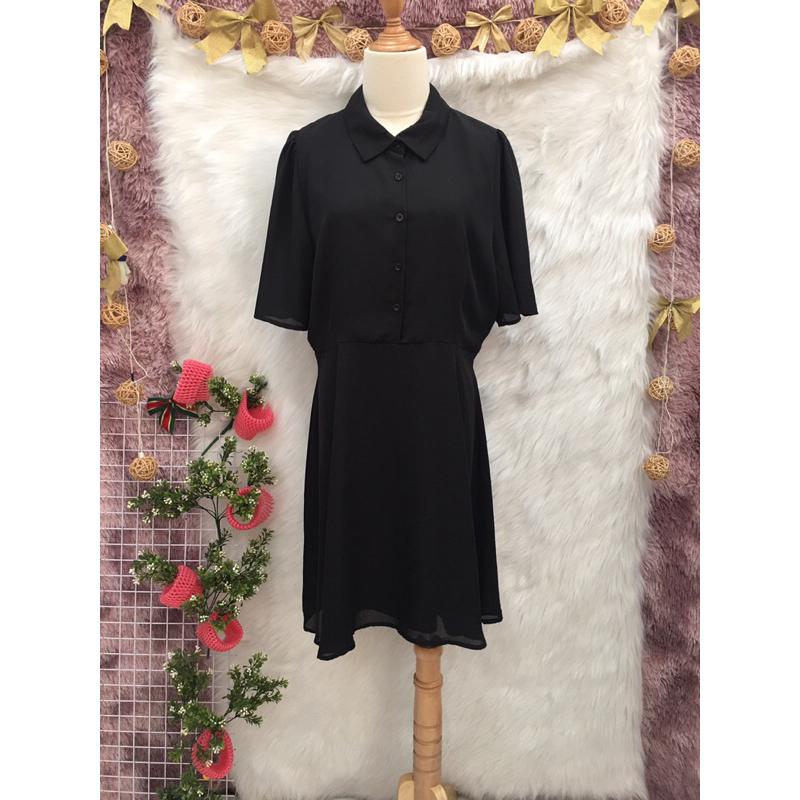 Váy Đầm Voan Hàn Quốc 2 hand-hiệu RIRLnCO- Size M