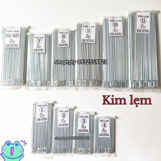Bịch 40 Cây Lẹm, Kim Sắt May Bao Có Nhiều Size Để Chọn