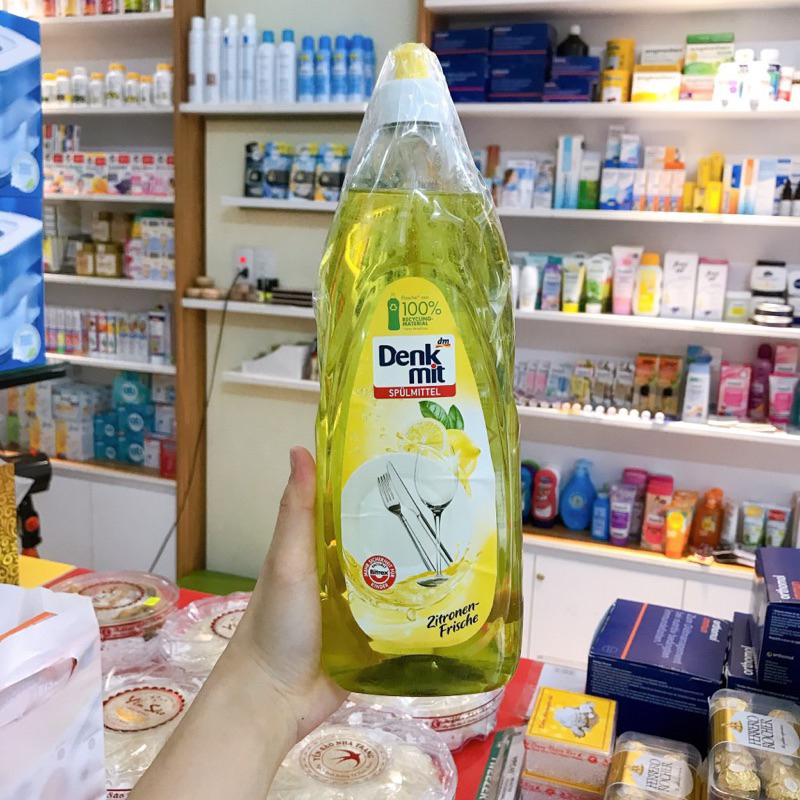 Nước rửa chén bát Denkmit 1L- Đức