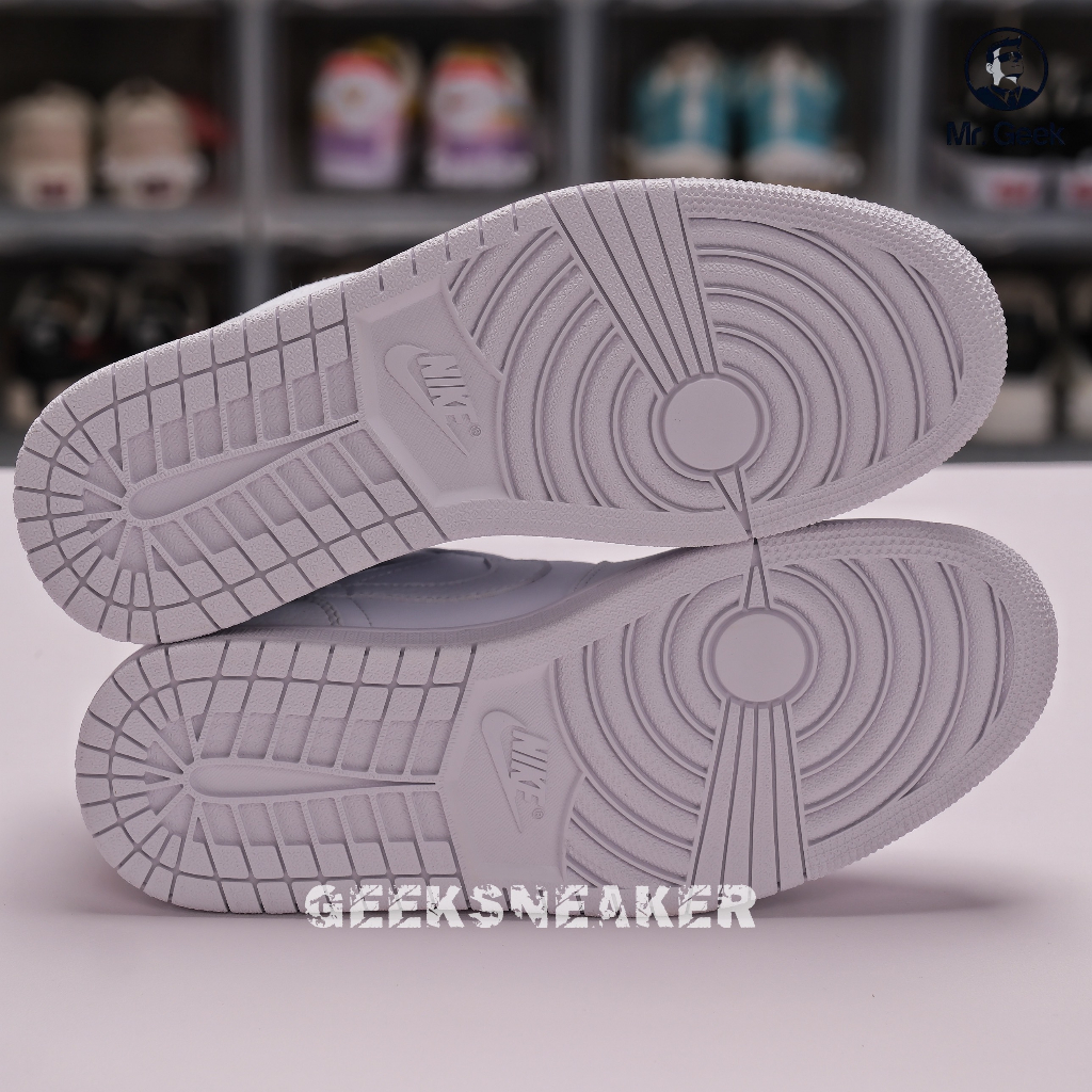 Giày Sneaker Jordan 1 Low All White