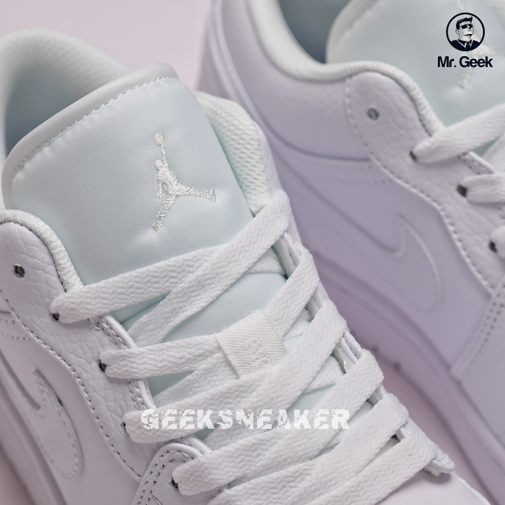 Giày Sneaker Jordan 1 Low All White