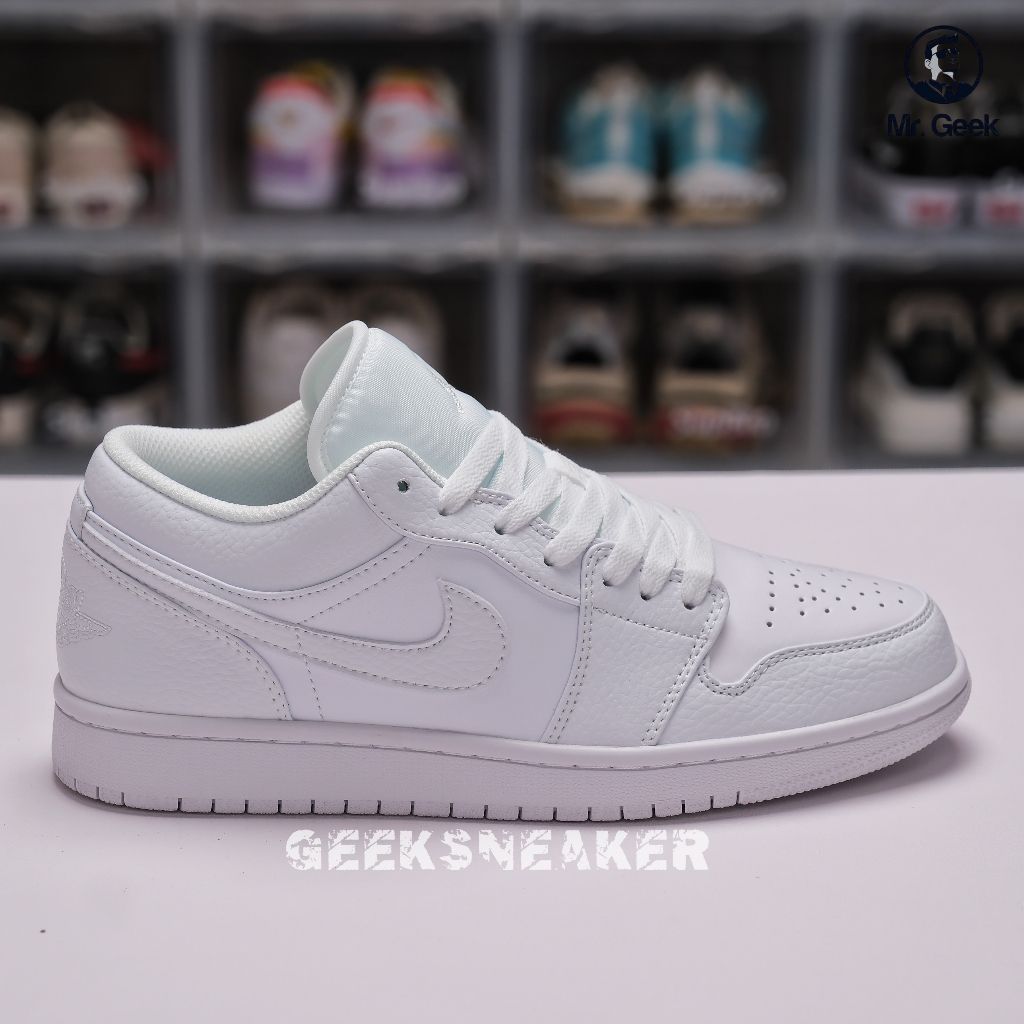 Giày Sneaker Jordan 1 Low All White