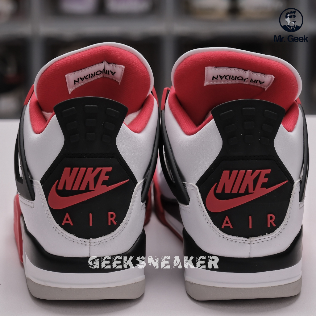 Giày Jordan 4 Retro Fire Red