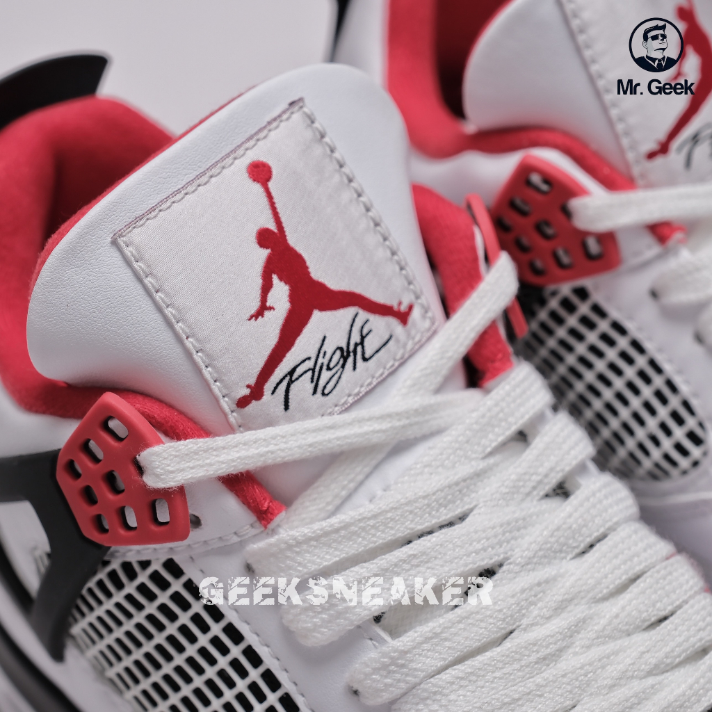 Giày Jordan 4 Retro Fire Red