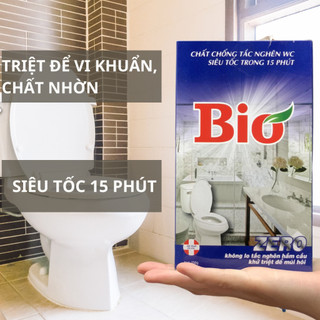 Bột chống tắc nghẽn, thông bồn cầu, wc bio