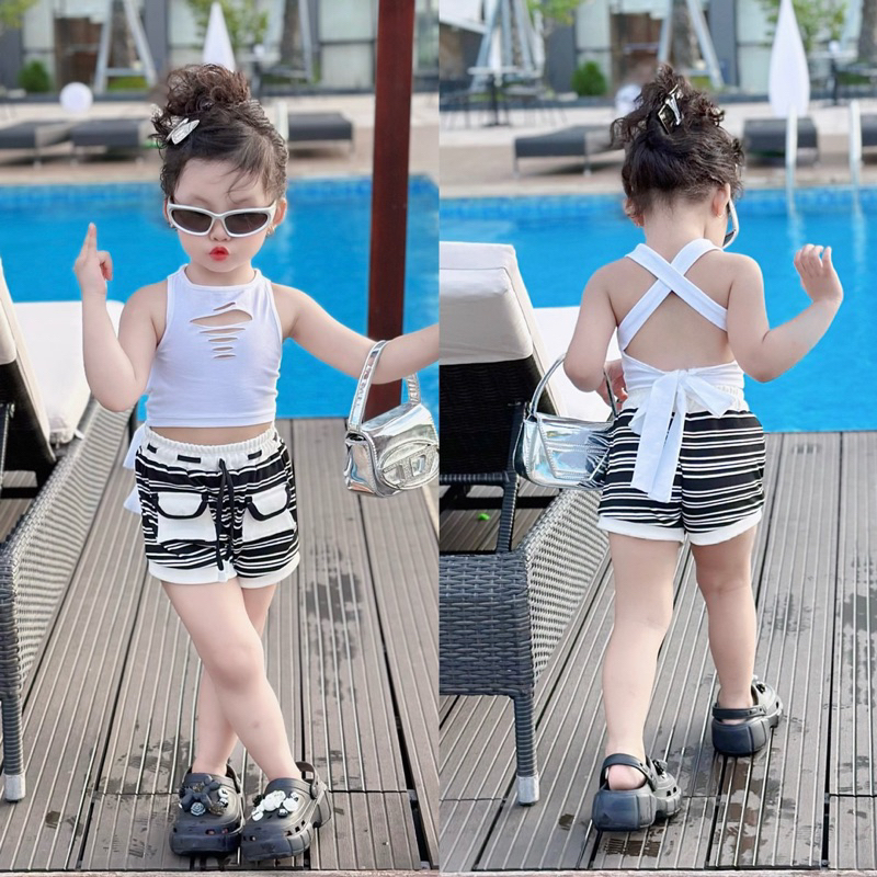 Áo lẻ cho bé gái 7-41kg