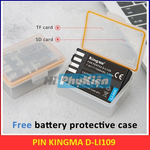 Pin Kingma for Pentax D-Li109 Dli109
