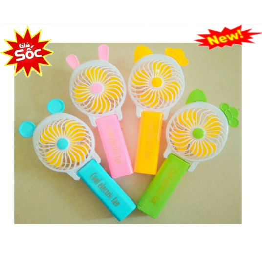 Quạt mini cầm tay chạy pin