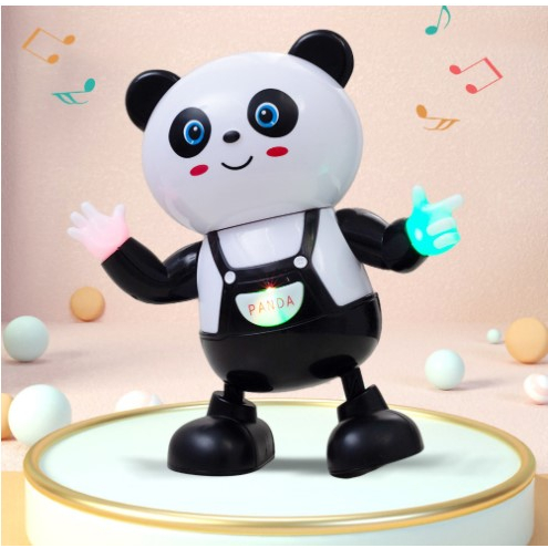 Đồ chơi gấu Panda nhảy múa có đèn nhạc vui nhộn cho bé