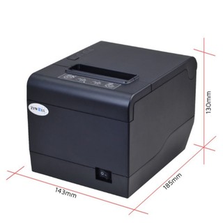 Máy in hoá đơn zywell 808 usb và lan in đơn điện thoại