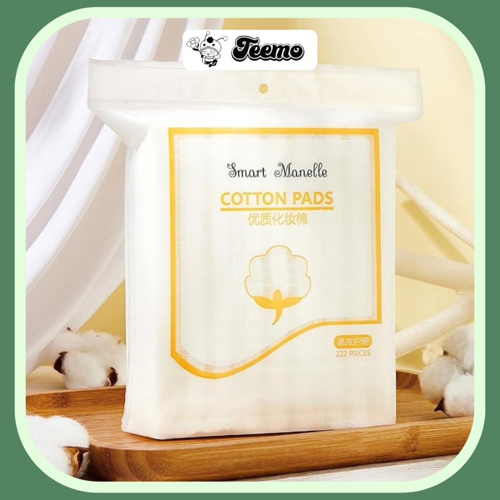 Bông tẩy trang 222 miếng Cotton Pads 3 lớp