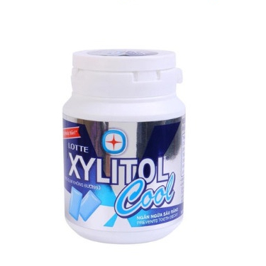 Kẹo gum không đường Lotte Xylitol Đủ Vị hũ