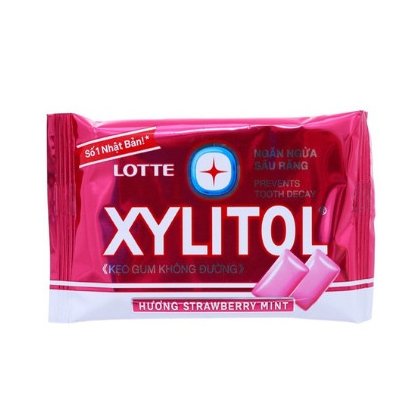 Kẹo gum không đường Lotte Xylitol Đủ Vị hũ