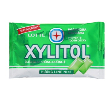 Kẹo gum không đường Lotte Xylitol Đủ Vị hũ