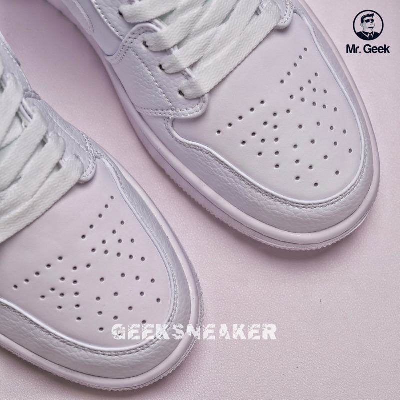 Giày Sneaker Jordan 1 Low All White