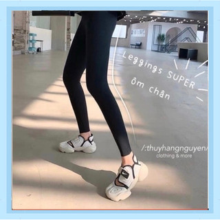 Quần legging nữ dáng dài cạp cao , tôn dáng hàn quốc