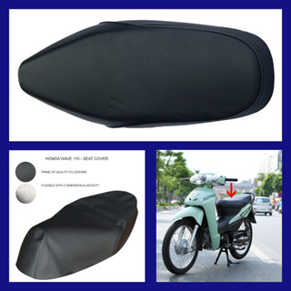  Vỏ da bọc yên xe wave 110 50cc 100 alpha nhỏ thái zx 