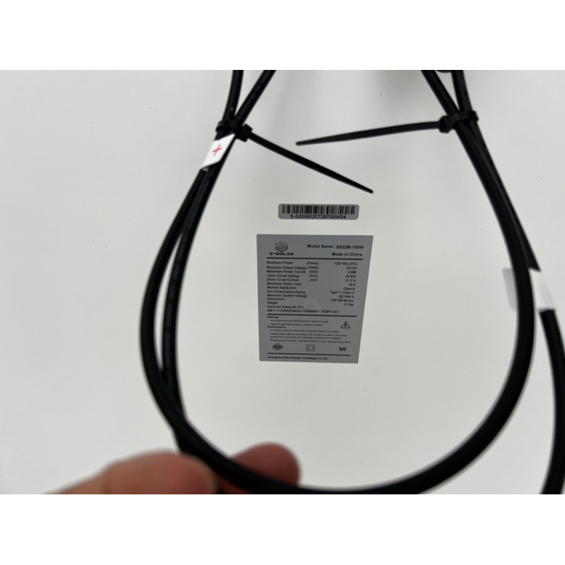 Tấm pin s-solar 100w mono