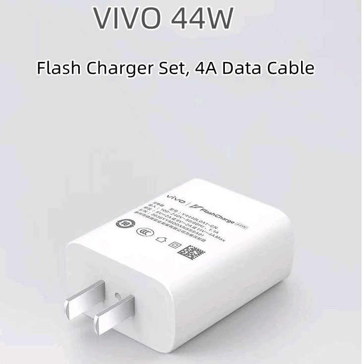 【 Chính hãng 】 VIVO 44W flash sạc điện thoại đầu sạc cáp data type c chính hãng Android iQOO
