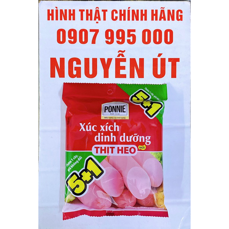 Xúc xích heo ponnie 5+1