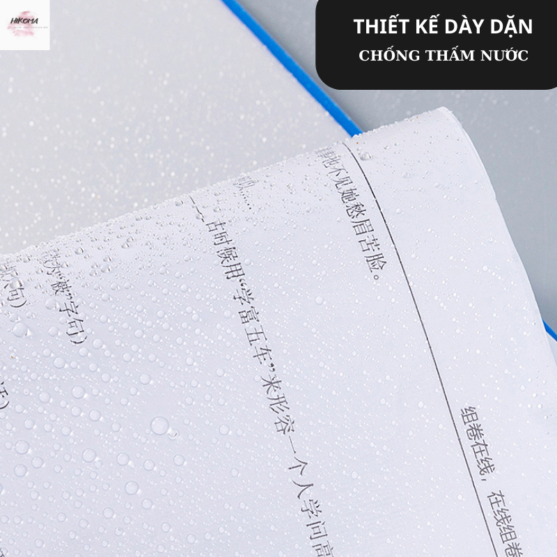 File đựng tài liệu Hikoma nhiều ngăn a4 giá rẻ file lá đựng tài liệu văn phòng phẩm đồ dùng học tập