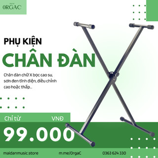 Chân Đàn Organ Chữ X | Chỉnh độ cao thấp