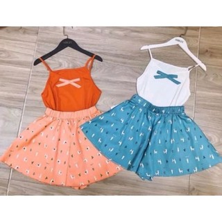BỘ 2S MIX QUẦN THÔ HOA