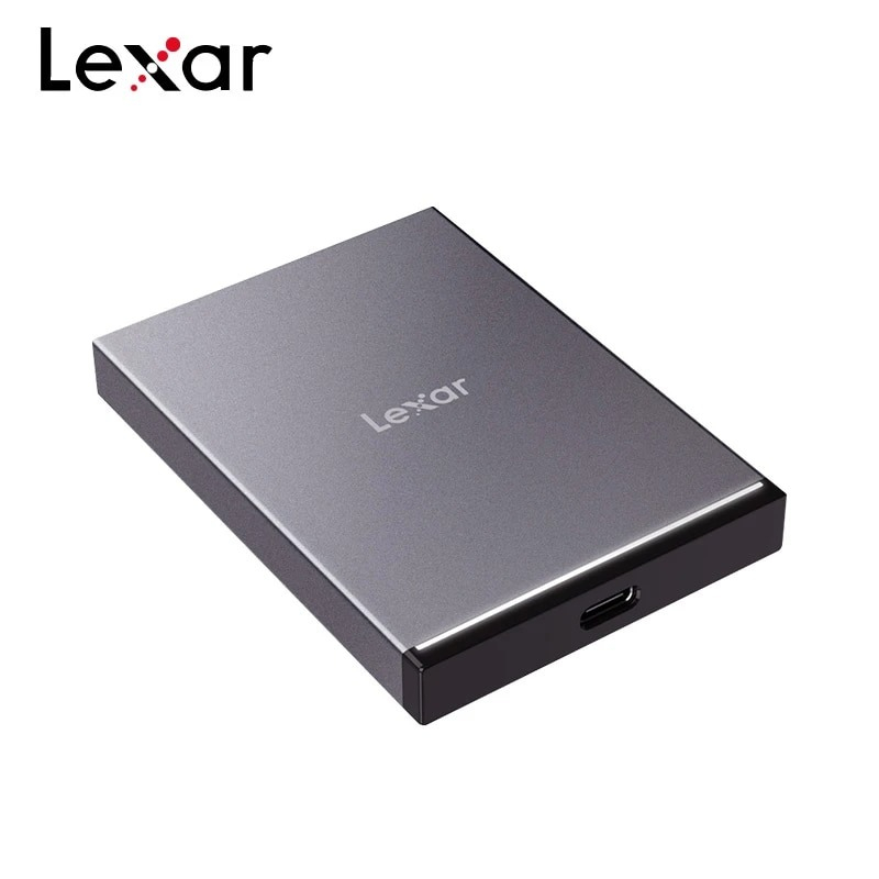 Ổ cứng di động 500GB/ 1TB/ 2TB Lexar SL210 Portable SSD USB 3.1 Type C Gen 2, tốc độ đọc lên đến 550Mb/s, chính hãng