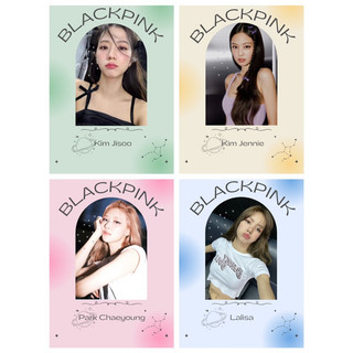 SET 4 CARD DES BLACKPINK CÁN MỜ
