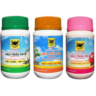 Bộ 3 món npk đầu trâu - phân bón 501- phân bón 701- phân bón 901