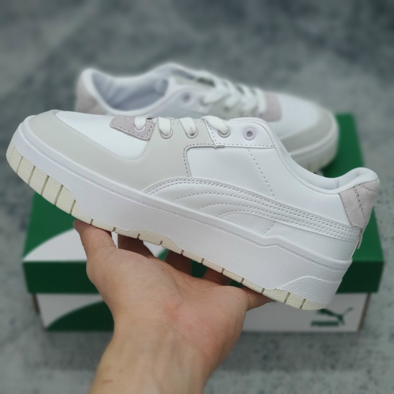 GIÀY SNEAKER  PUMA CALI DREAM TRẮNG XÁM FULL BOX