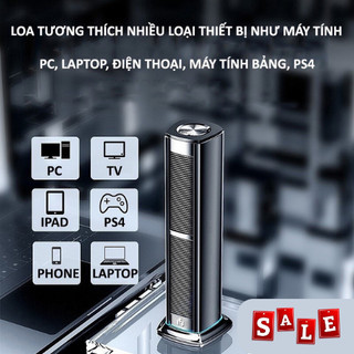 Loa Bluetooth MC-F3 dạng đứng có Led